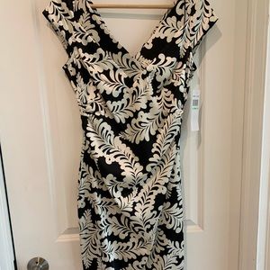 Maggy London black ivory formal dress